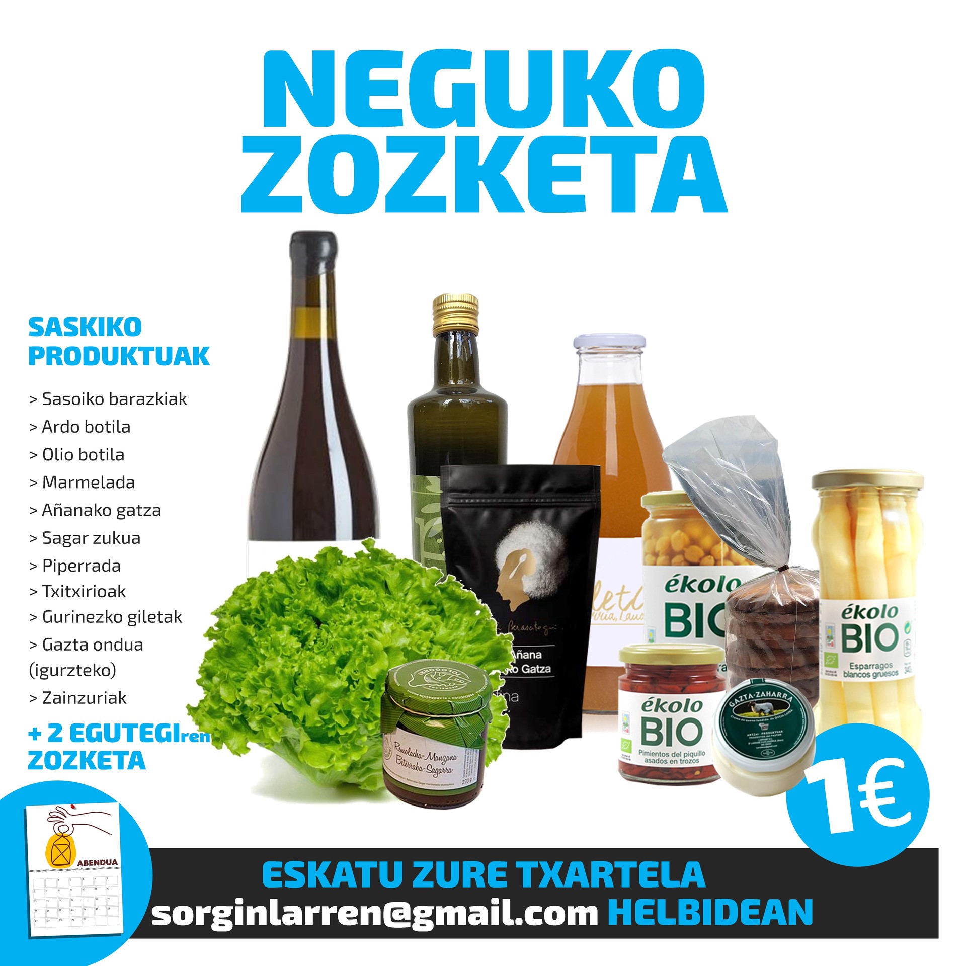 Neguko zozketa antolatu du Sorginlarrenek abenduaren 20rako