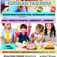 Gurasolagun: Eskulan tailerra