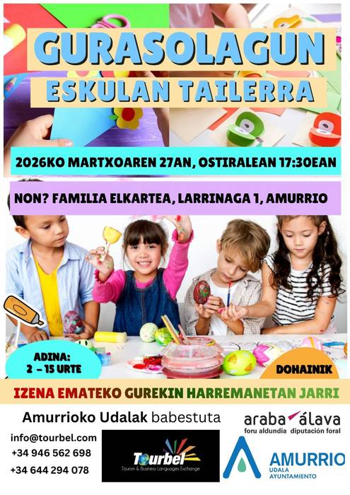 Gurasolagun: Eskulan tailerra