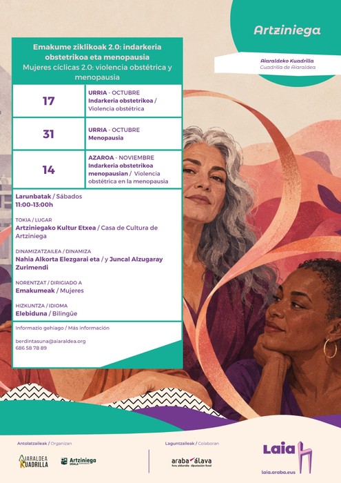 Emakume ziklikoak 2.0: Indarkeria obstetrikoa eta menopausia