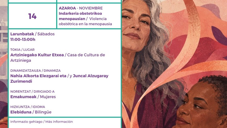 Emakume ziklikoak 2.0: Indarkeria obstetrikoa eta menopausia