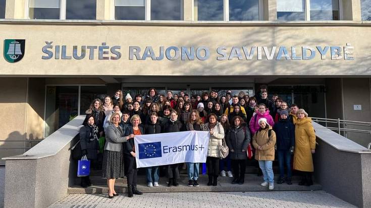 Erasmus+ programak Lituaniara eraman ditu Laudio Institutuko hamaika ikasle