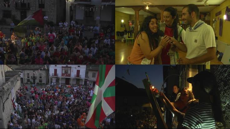 Artziniegako jaien hasiera, hemen ikusgai