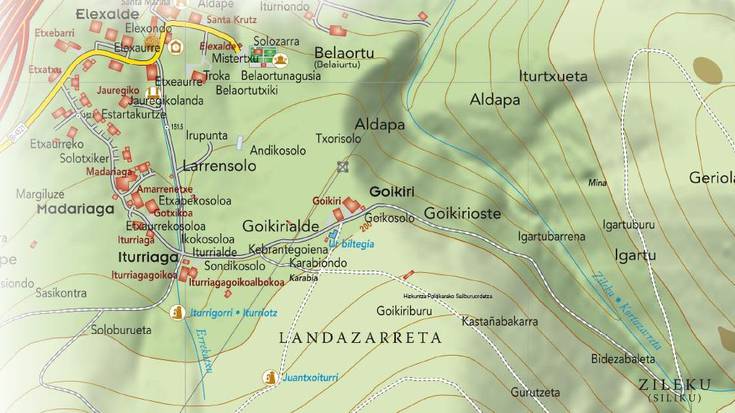 Gaur aurkeztuko dute Arakaldoko toponimia mapa
