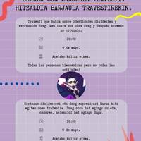 Barjaula travestirekin hitzaldia