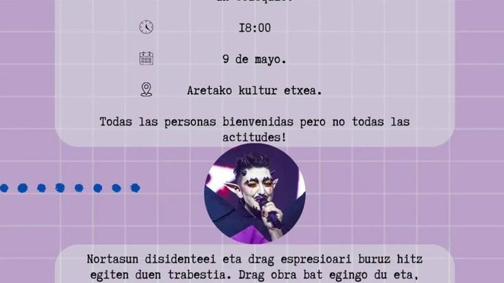 Barjaula travestirekin hitzaldia