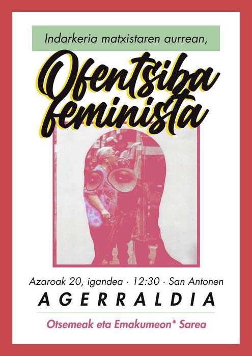 Indarkeria Matxistaren aurrean, ofentsiba feminista