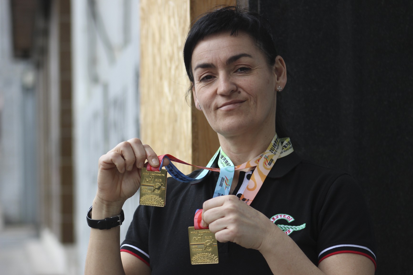 "Pentsatu genuen Munduko Txapelketan ez parte hartzea, eta azkenean urrezko bi domina ekarri ditugu"