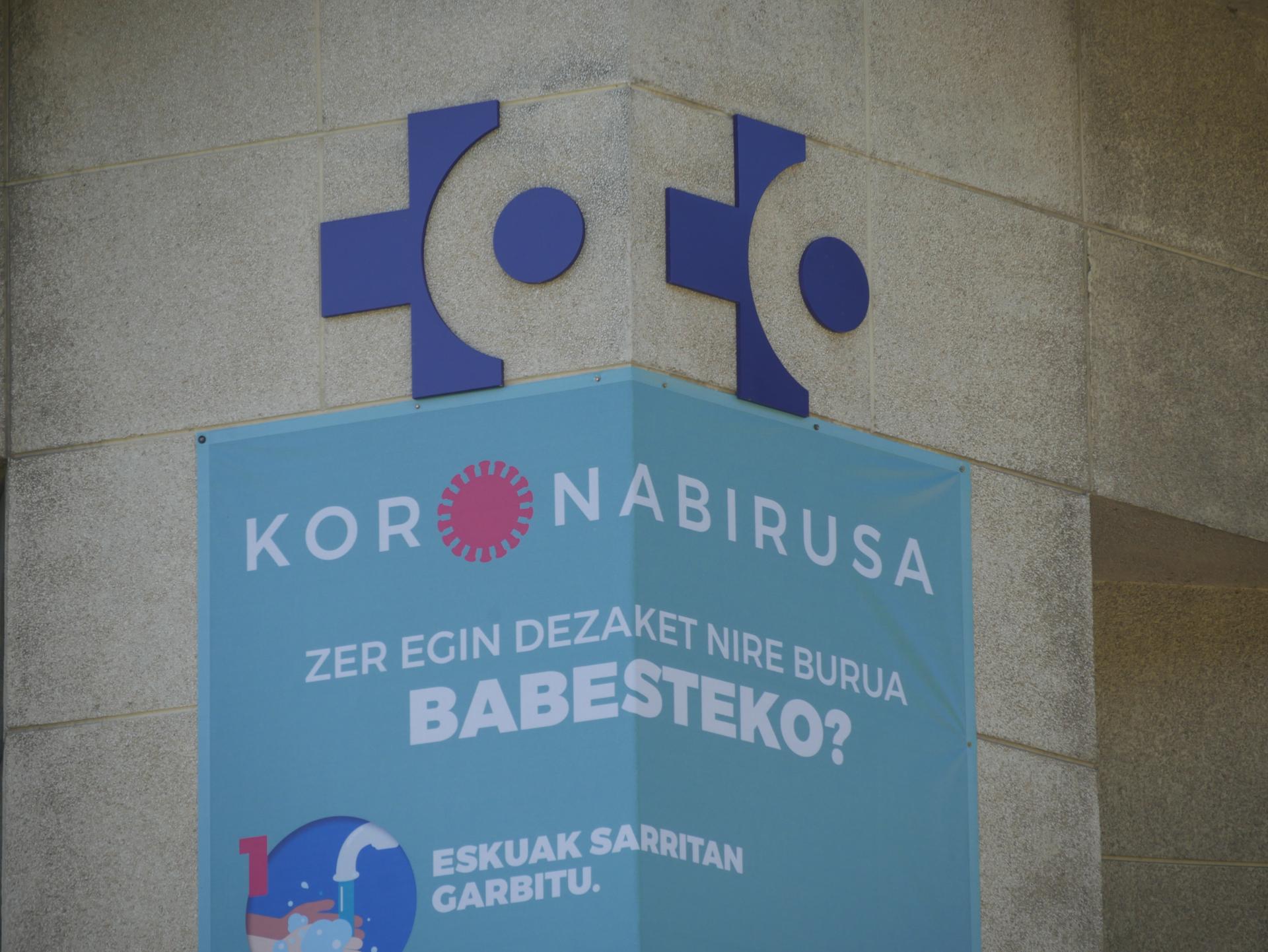 2 kasu berrirekin, 225 koronabirus positibo daude jadanik eskualdean