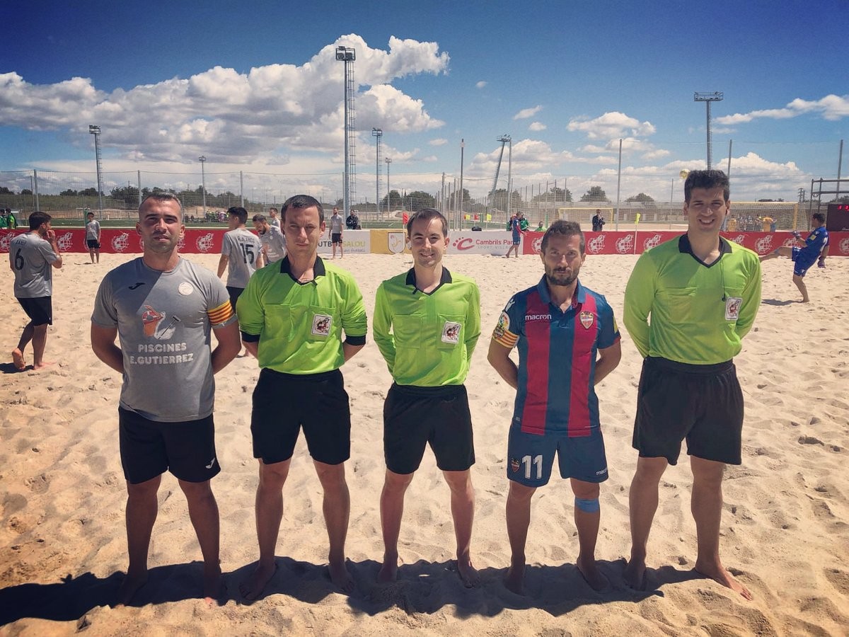 Gotzon Palacios Arrugaeta hondartza futbol epaile izendatu dute elitean aritzeko