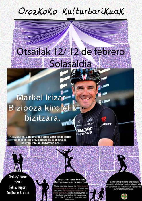 'Markel Irizar: Bizipoza kiroletik bizitzara'