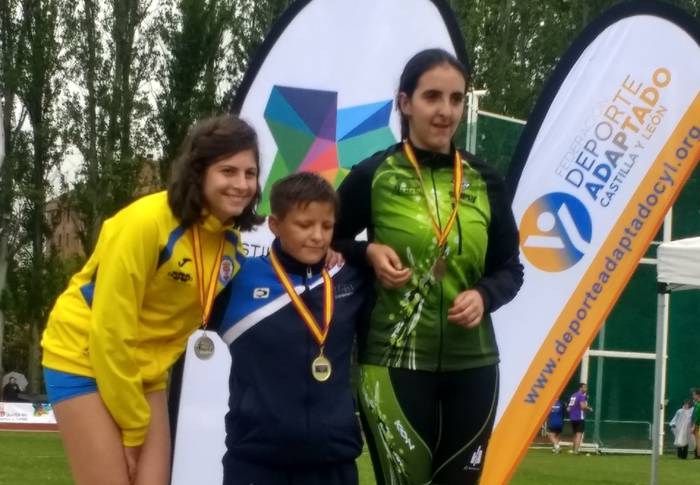 Olaia Gurrutxaga hirugarren, Espainiako atletismo egokituko txapelketan