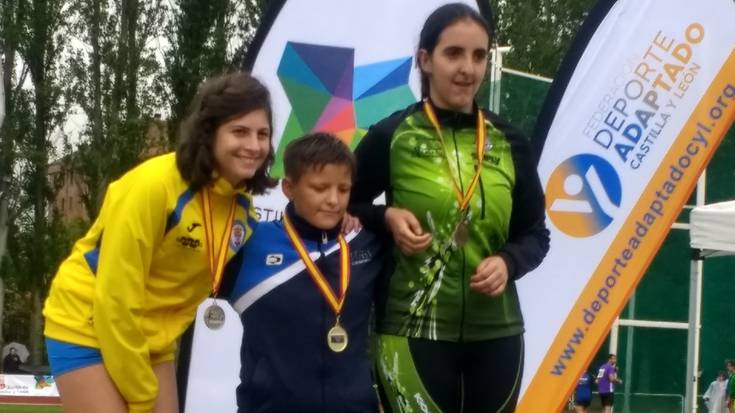 Olaia Gurrutxaga hirugarren, Espainiako atletismo egokituko txapelketan