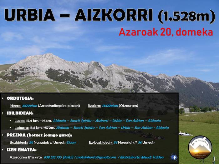 Urbia-Aizkorri