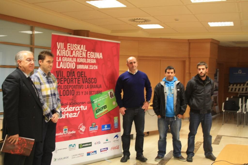 Laudion ospatuko den Euskal Kirolaren eguna aurkeztu dute 
