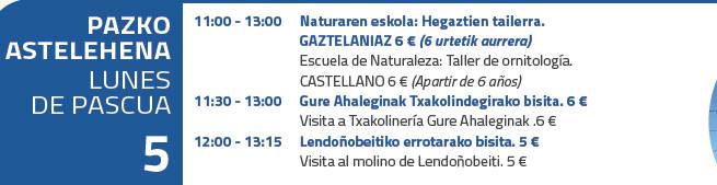 Eman bostekoa Urduñari