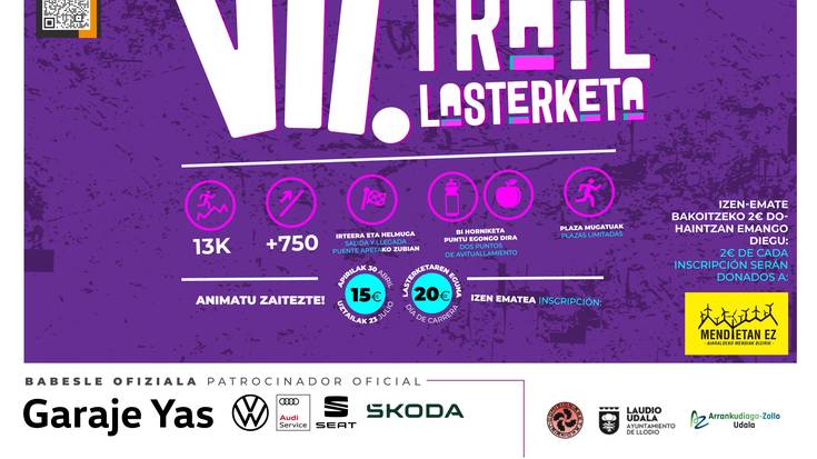 VII. Areta Trail Lasterketa