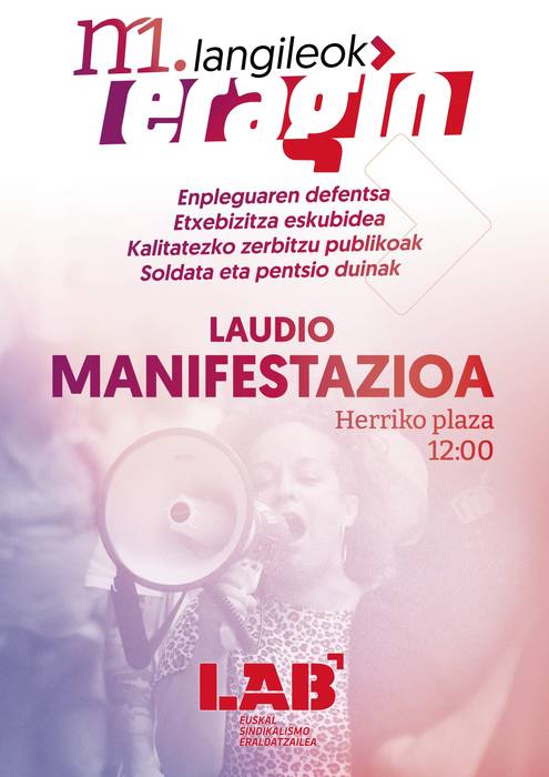 Maiatzaren 1eko manifestazioa