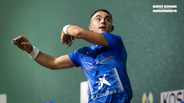 Iker Larrazabalek finalerdietarako txartela eskuratu du