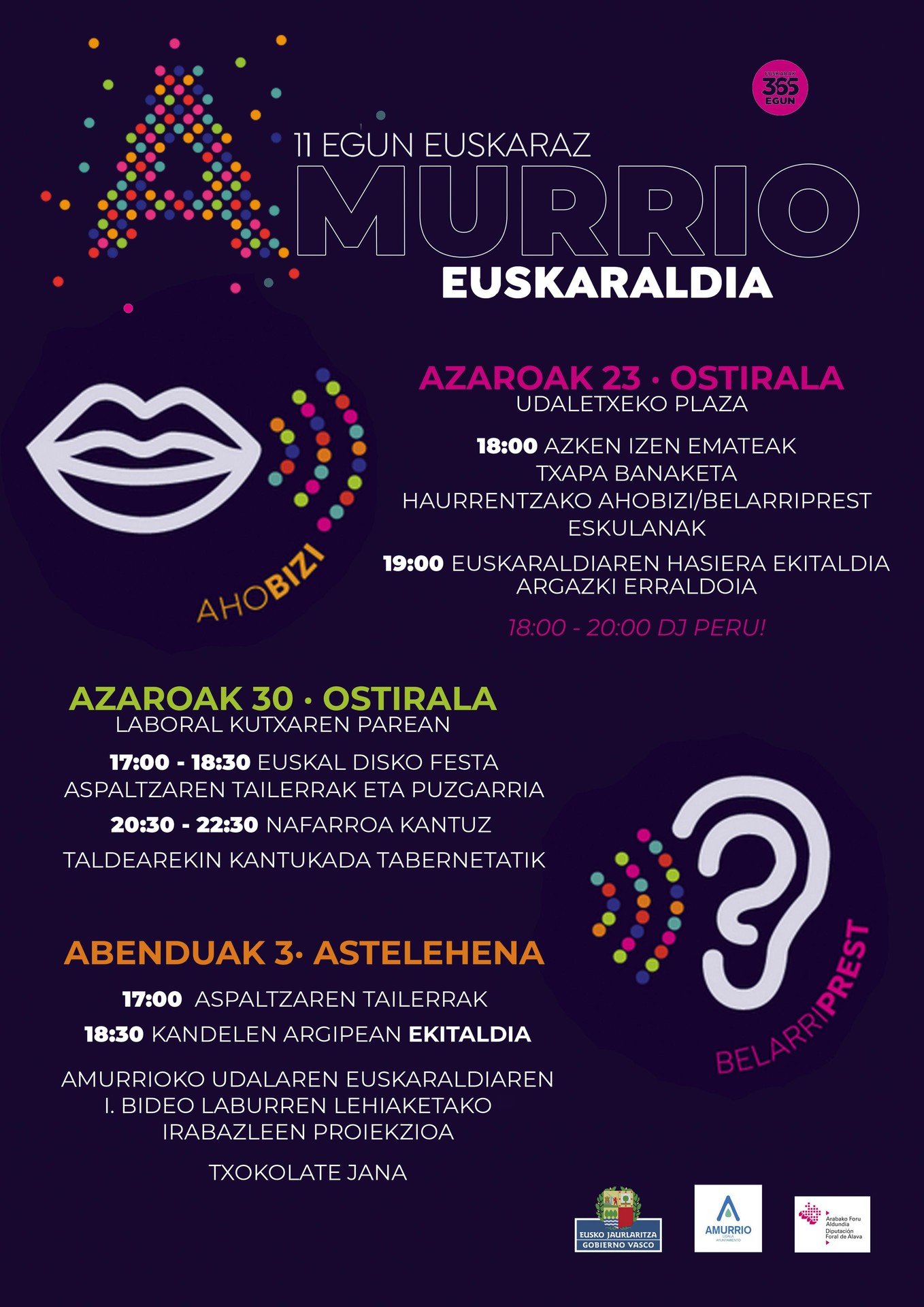 Euskaraldiaren hasierarekin ekintzez josiko da Amurrio