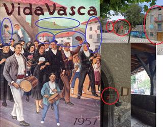 'Boda en la aldea', Arrankudiagan girotutako Jose Arrueren lana