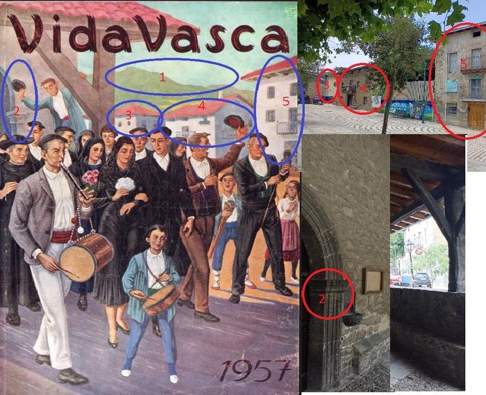 'Boda en la aldea', Arrankudiagan girotutako Jose Arrueren lana