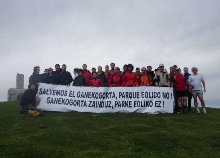 Ganekogortan ere parke eolikoak egitea aurreikusi du Eusko Jaurlaritzak