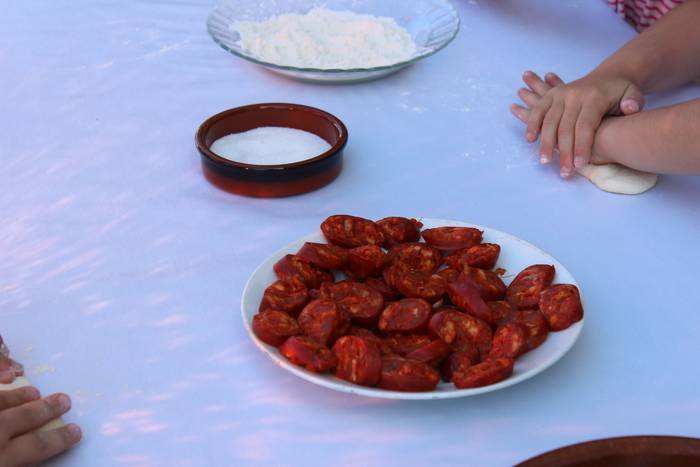 Txorizoekin bete zituzten opiltxoak