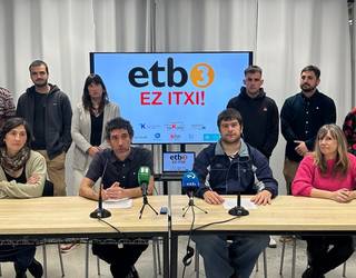 ETB3 ez ixtearen aldeko aldarriarekin bat egin du Aiaraldea Ekintzen Faktoriak
