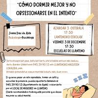 Loa: nola egin lo hobeto obsesionatu gabe