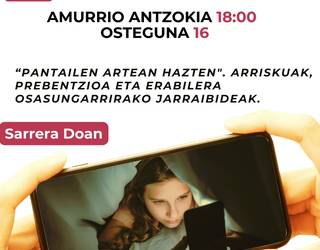 Amurrioko Udalak, Arabako Foru Aldundiarekin elkarlanean, jardunaldi bat antolatu du teknologia digitalaren erabilera arduratsuari buruz