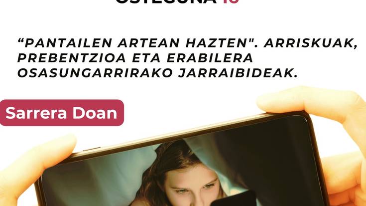 Amurrioko Udalak, Arabako Foru Aldundiarekin elkarlanean, jardunaldi bat antolatu du teknologia digitalaren erabilera arduratsuari buruz