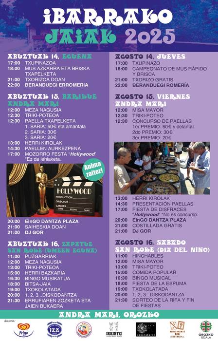 Ibarrako jaiak: Osteguna
