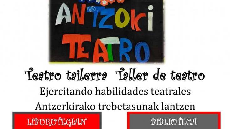 Antzerki gaitasunak trebatuz