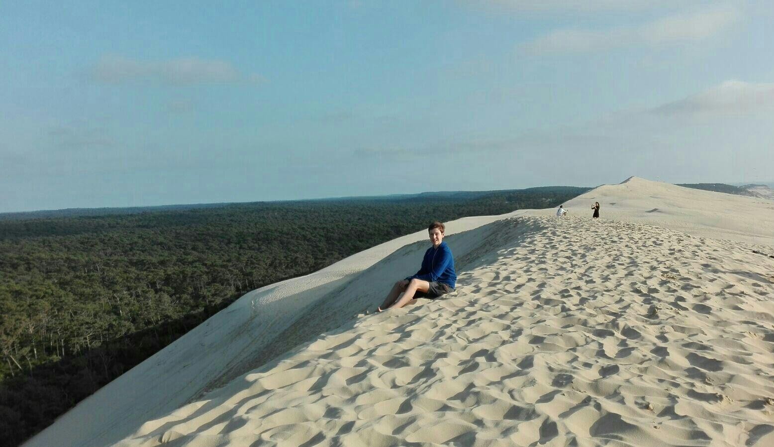 Pilat duna, Akitania