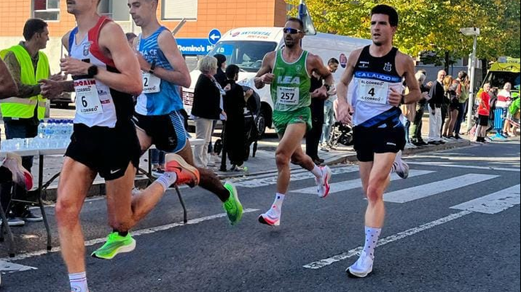 Euskadiko txapeldunorde izatea lortu du Koldo Ayesta Laudio Atletismoko korrikalariak