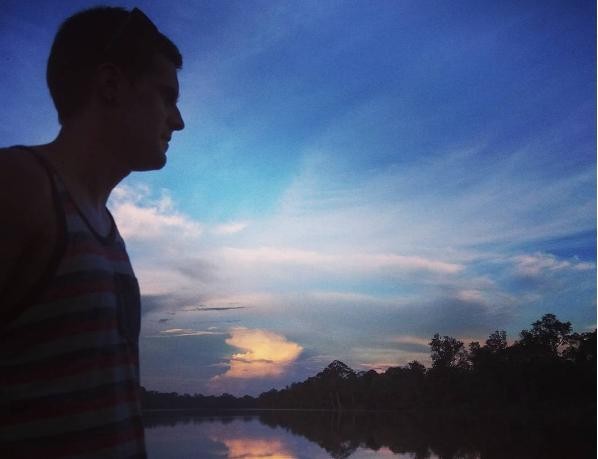 Angkor ilunabarra, Kanbodia