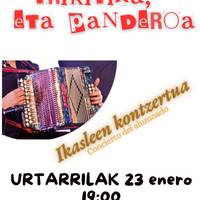 Trikitixa eta pandero ikasleen kontzertua