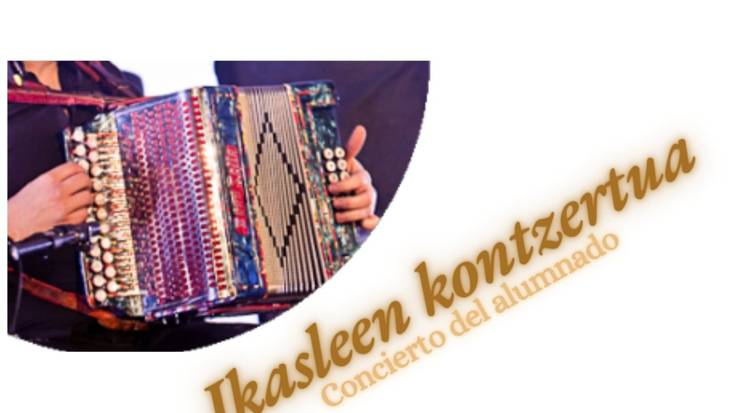 Trikitixa eta pandero ikasleen kontzertua