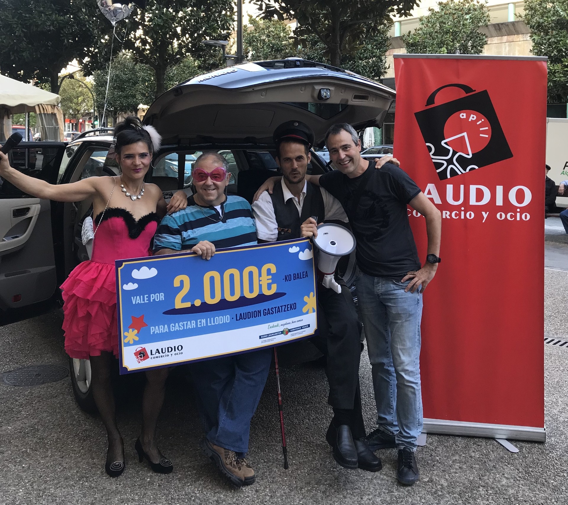 Atzo jaso zuen saria Juan Antonio Bengoak