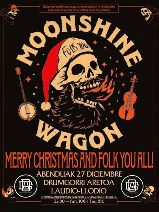 Moonshine Wagonen urte amaierako kontzertua