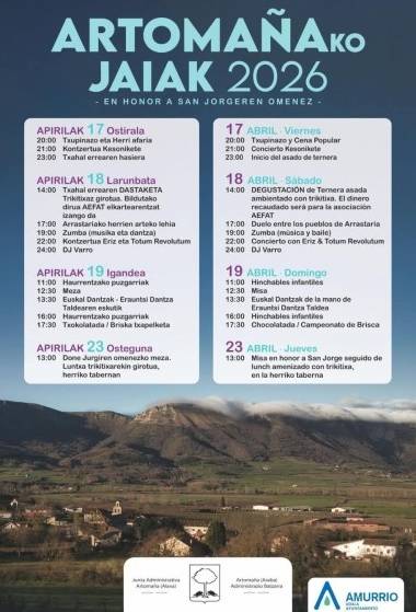 Artomañako jaiak