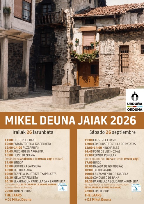 Mikel Deunako jaiak