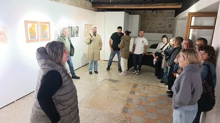 Dozenaka lagunen interesa piztu dute Jose Ramon Ais eta Arantza Escondrillasen sorkuntzek