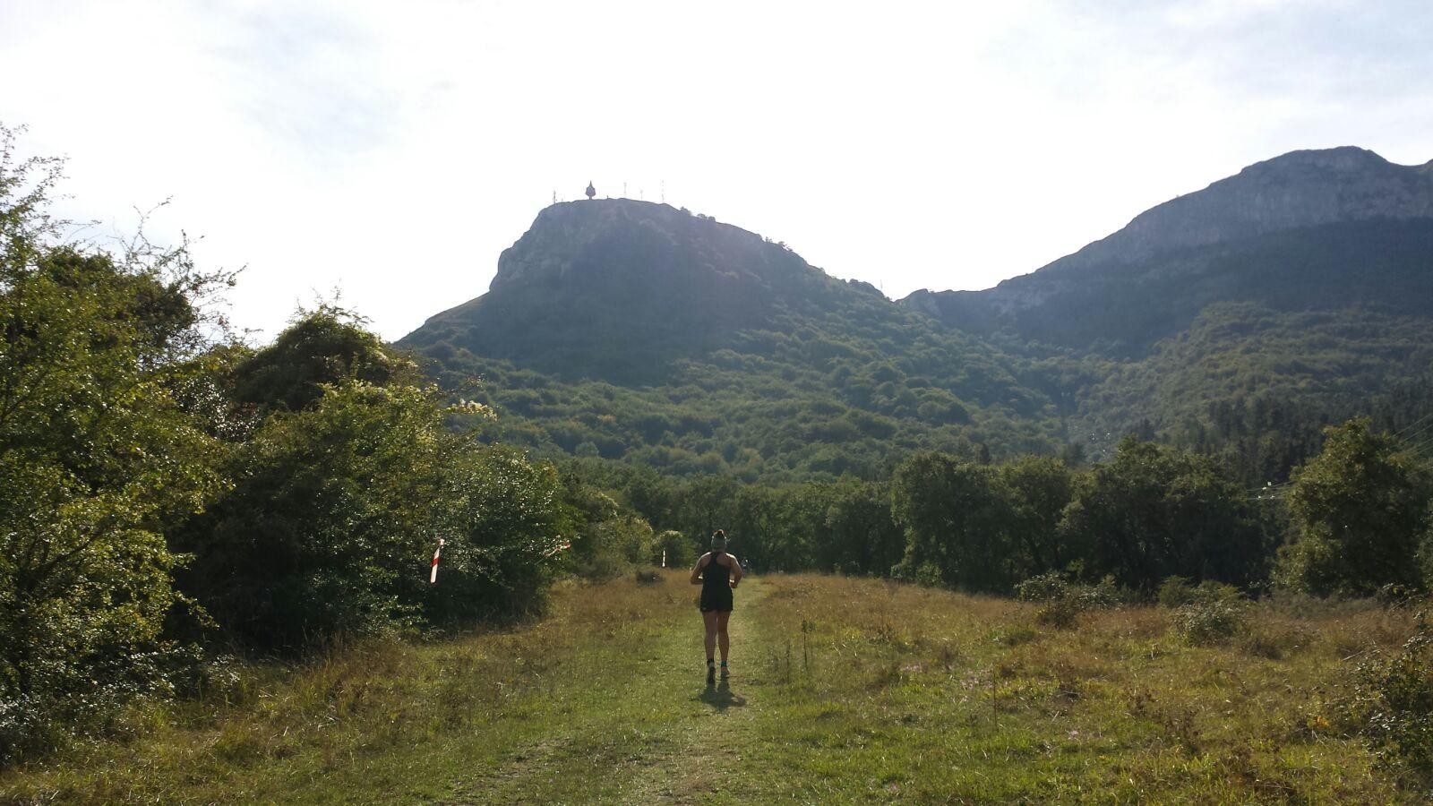 Urduñako mendi duatloia. Txarlazora igoera