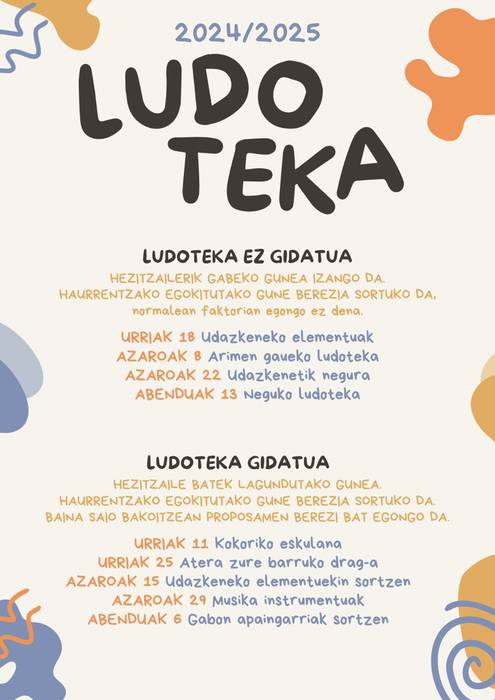 Ludoteka gidatua