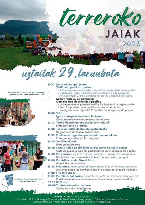 Terreroko jaiak