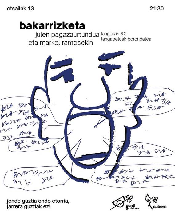 Bakarrizketa Julen Pagazaurtundua eta Markel Ramosekin