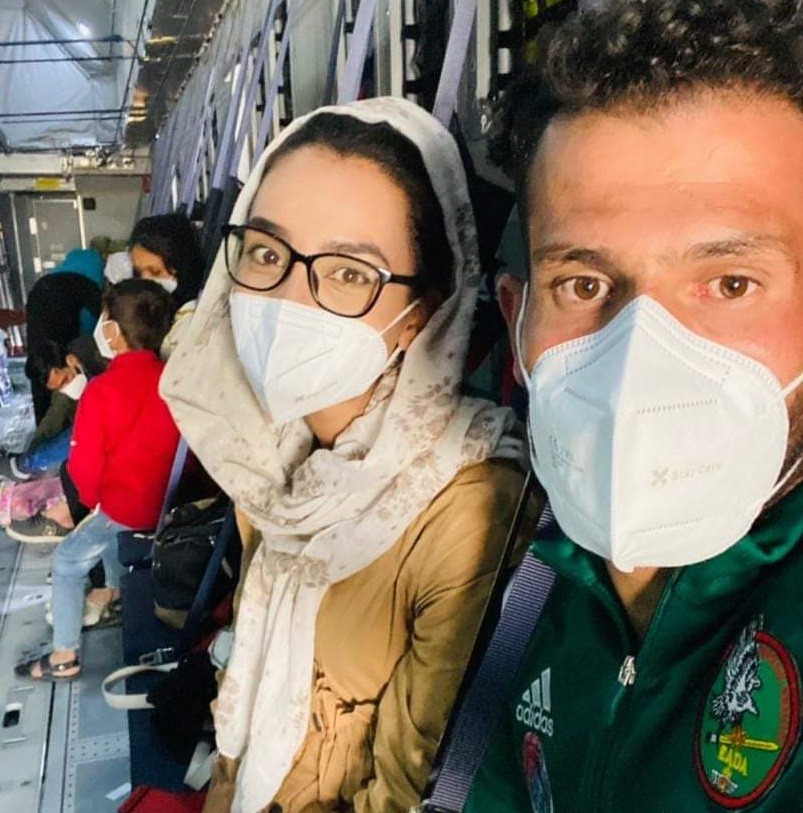 Nilofar Bayat Afganistango kirolari errefuxiatuak debuta egingo du Amurrion larunbatean