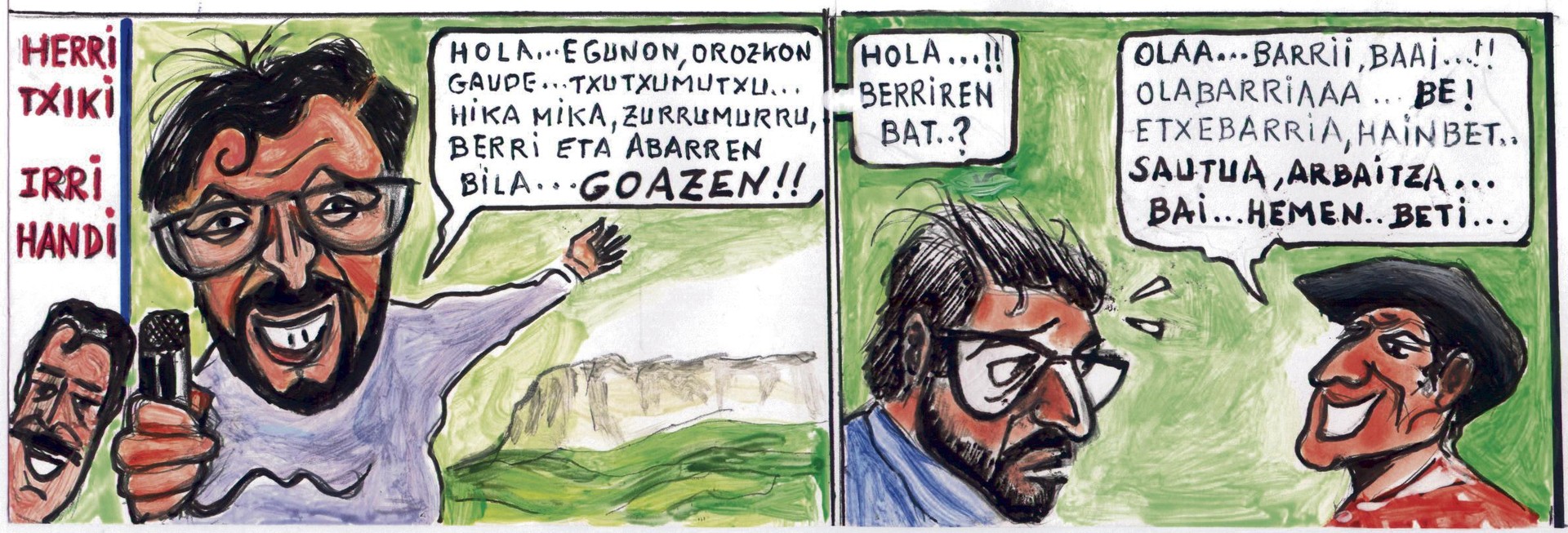 KOMIKIA: Herri txiki, irri handi